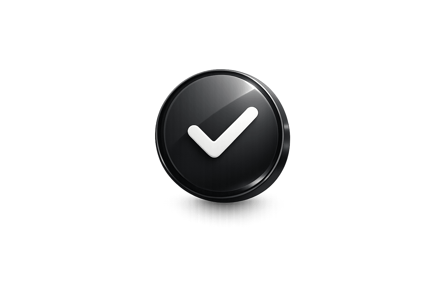 Store-ready confirmation icon
